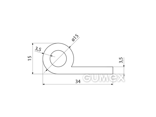 SILIKONPROFILE P-FORM